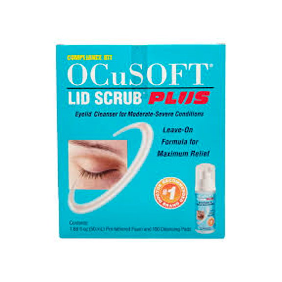 OCUSOFT ESP LIMP PARP 50ML MAS PADS