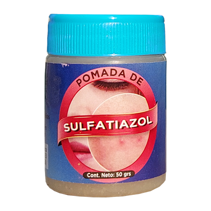 POMADA SULFATIAZOL 50GR MERCURIO