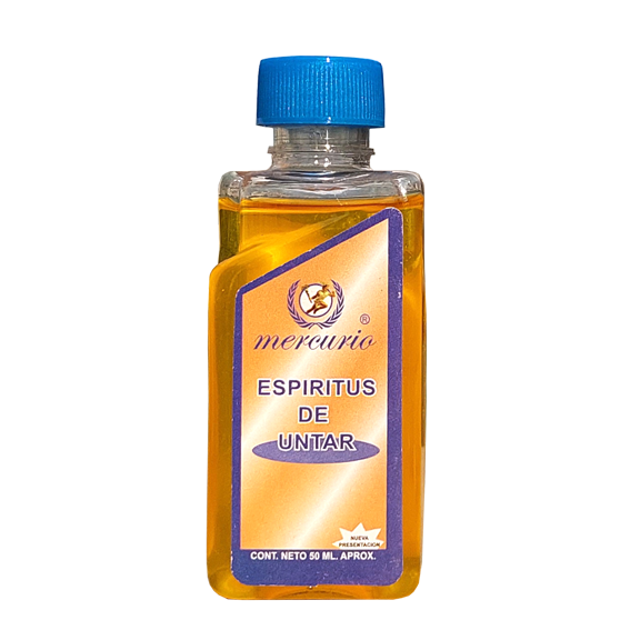 ESPIRITUS DE UNTAR 50ML MERCURIO