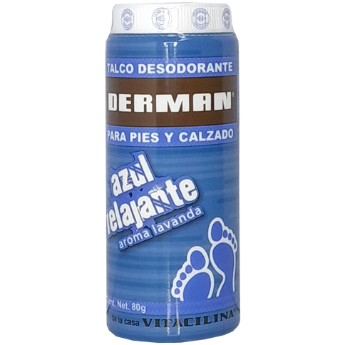 DERMAN TCO 80G AZUL RELAJ