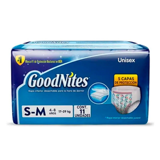 GOODNITES S M PANAL KBB HUGGIES C 11 UNISEX