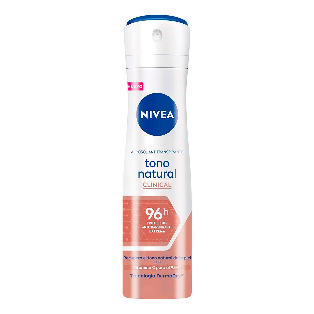 DESOD NIVEA TON NAT CLIN SPY150ML