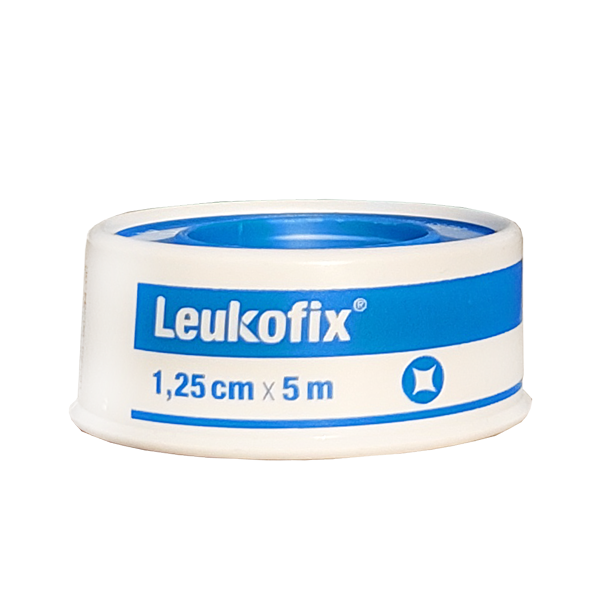 CTA ADH TRANS LEUKOFIX 1 25CM X 5M