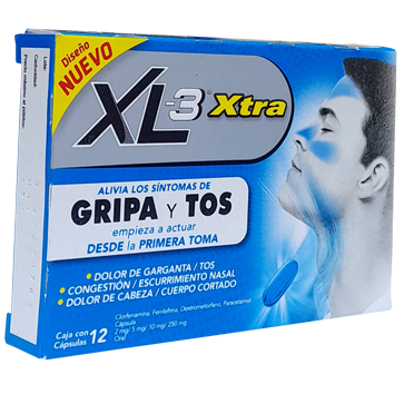 XL 3 XTRA GRIPA TOS CAPS12