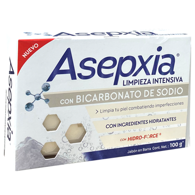 ASEPXIA JABON BICARBONATO 100G