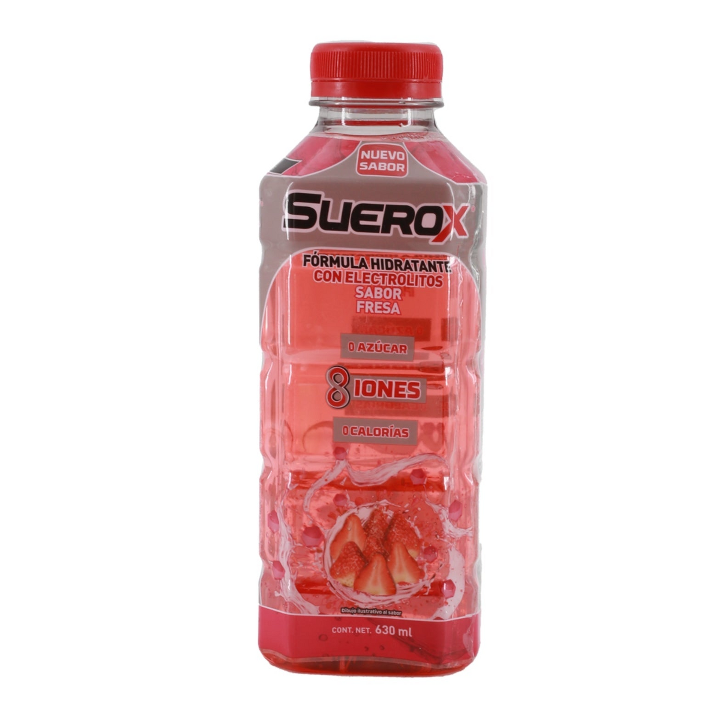 SUEROX AD 8IONES FRESA 630ML