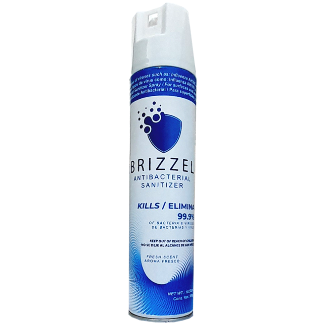 SANITIZANTE ANTIBACTERIAL BRIZZEL 300GR SPRAY