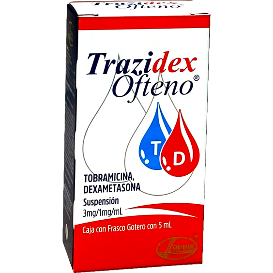 TRAZIDEX OFTENO3 1MG SUSP5ML 213