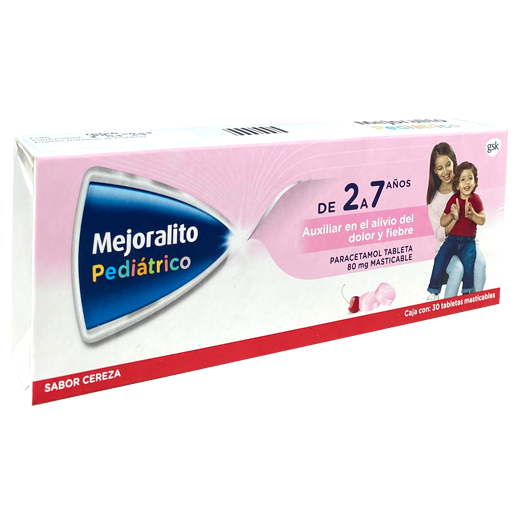 MEJORALITO PED 80MG 30 TAB