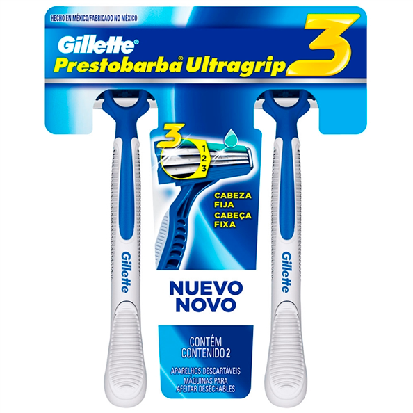 MAQ GTTE PRESTB ULTRA GRIP 3 UN RASTRILLO
