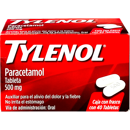 TYLENOL 500MG TAB 40