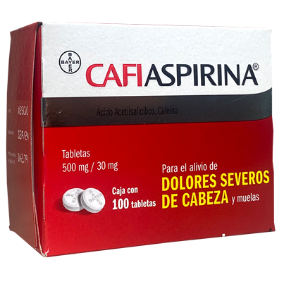CAFIASPIRINA TAB 100 496