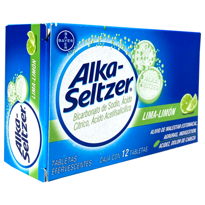 ALKA SELTZER LIMALIMON TAB 12