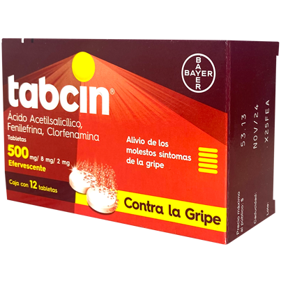 TABCIN 500 MG EFERV TAB 12