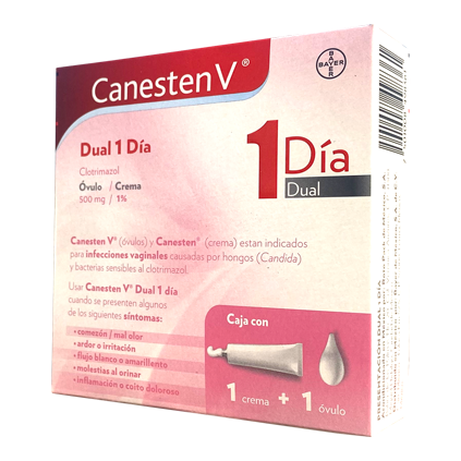 CANESTEN V DUAL 1 DIA 1O V CRA 10G