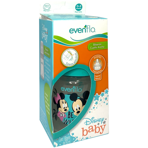 BIB EVENFLO DISNEY CUELLO ANCH 5OZ – Farmacias Popular El Molinito