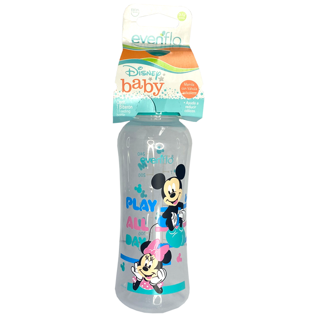 BIB EVENFLO DISNEY FJO MEDI 8OZ
