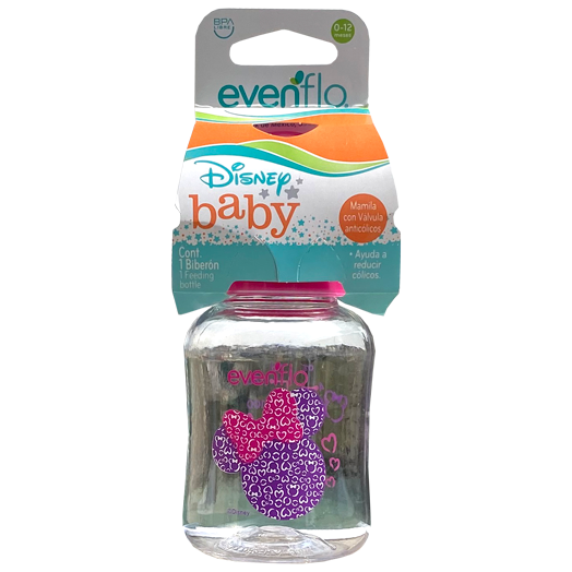 BIB EVENFLO POOH 0 3 MESE 4OZ