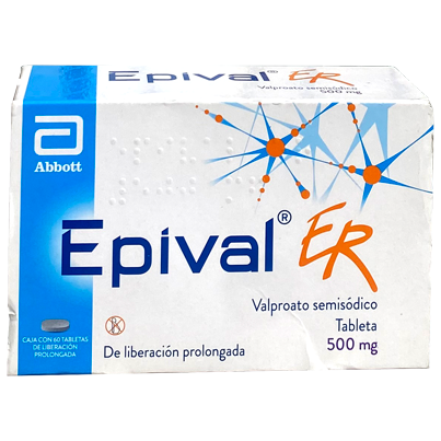 EPIVAL ER 500 MG TAB 60