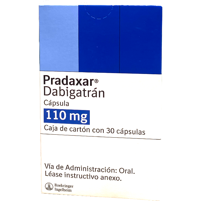 PRADAXAR 110MG 30 CAPS