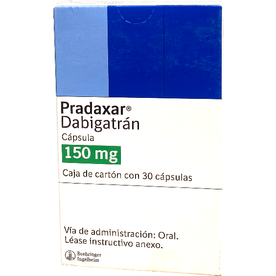 PRADAXAR 150 MG 30 CAPS