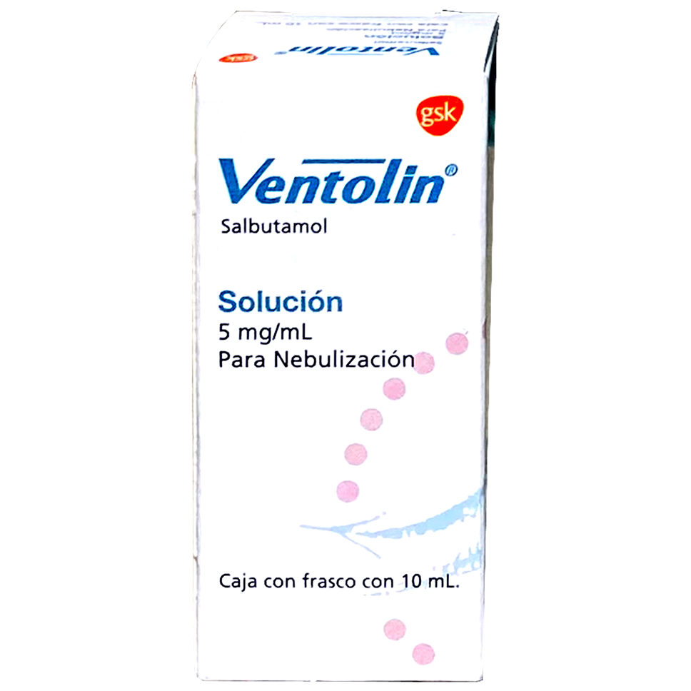 VENTOLIN 5 MG SOL 10 ML