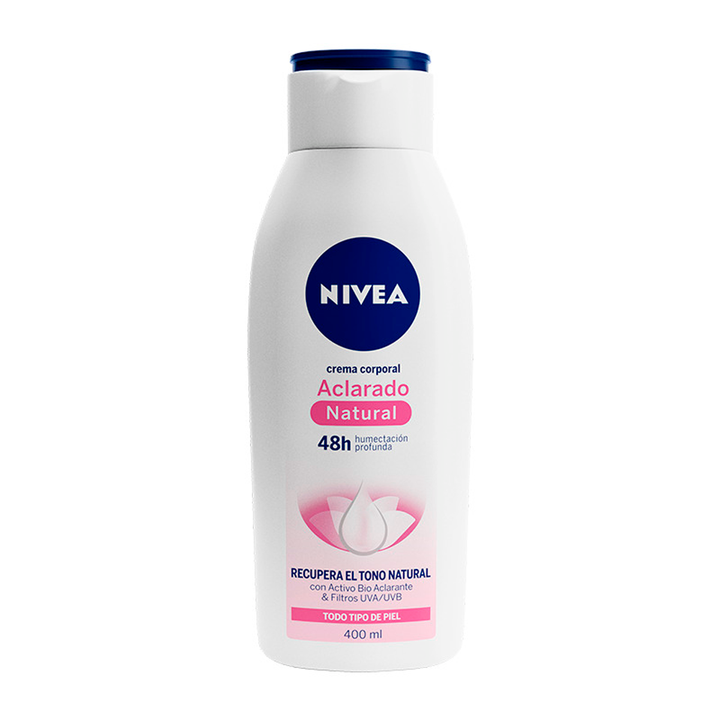 CRA NIVEA B ACLARADO NAT 400ML