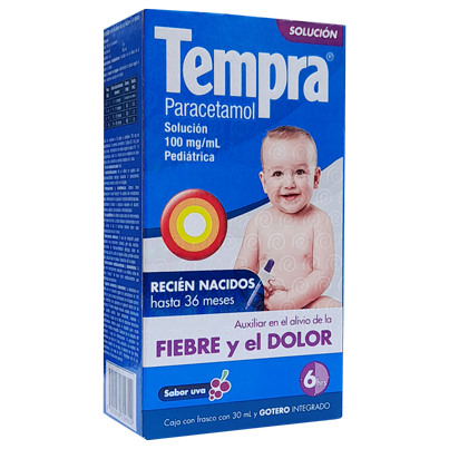 TEMPRA PED 100 MG GTS 30ML 064