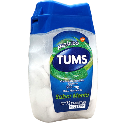 TUMS MENTA 500 MG TAB 75