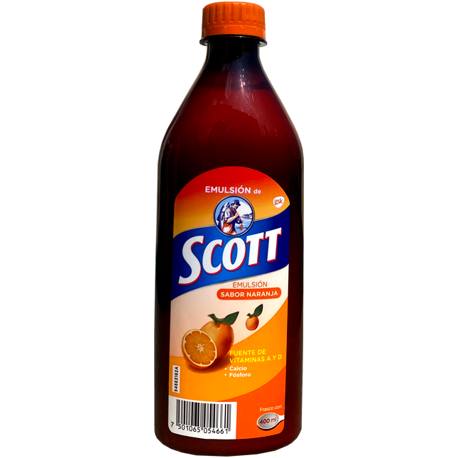 EMULSION SCOTT NARANJA 400ML