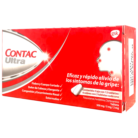 CONTAC ULTRA TAB 12