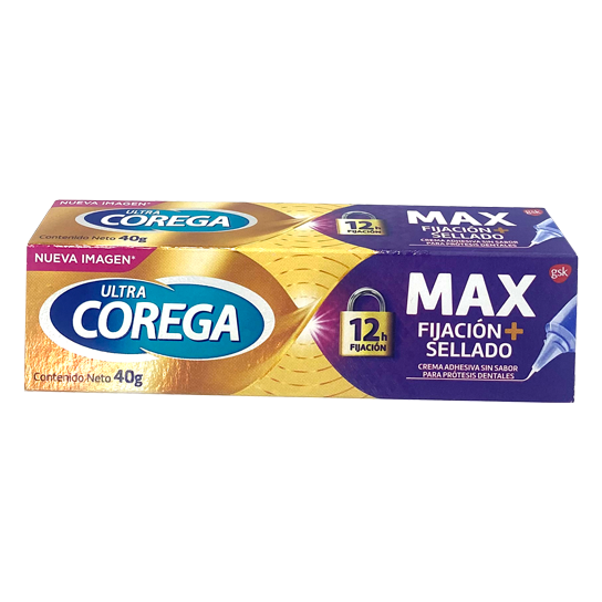 COREGA ULTRA MAX SELLADO 40G ADHESIVO
