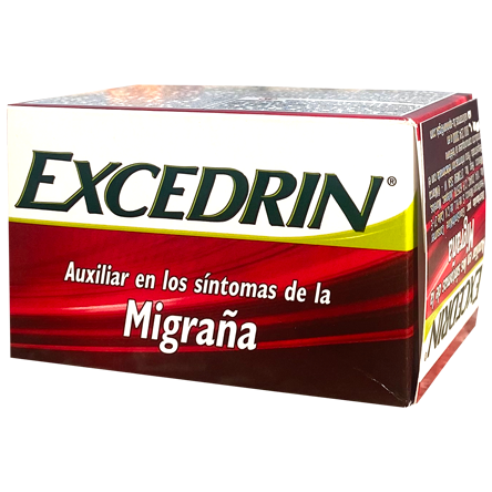 EXCEDRIN 250 250 65MG MIGRANA 24TAB
