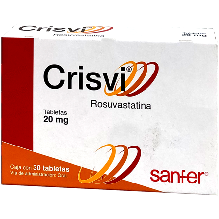 CRISVI 20 MG TAB 30