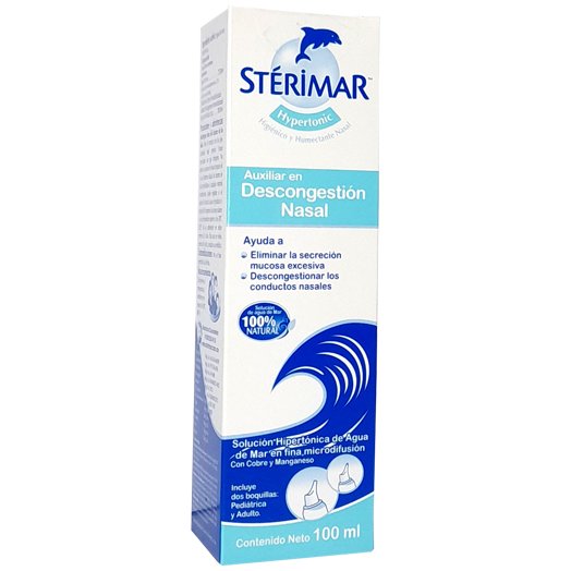 STERIMAR HYPERTONIC NASALSPY100ML