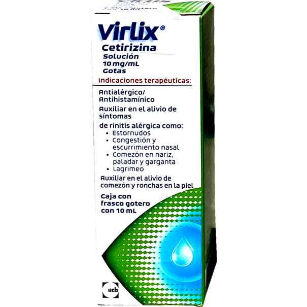 VIRLIX 10 MG GTS 10 ML
