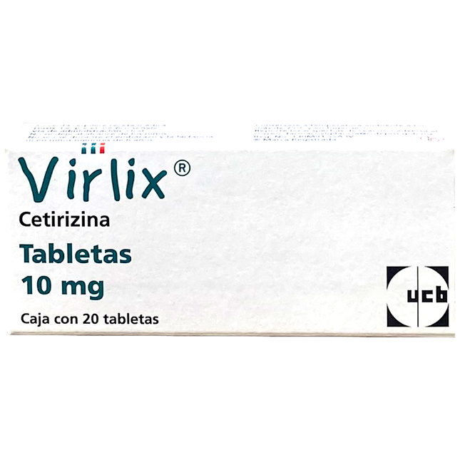 VIRLIX 10 MG TAB 20 6301