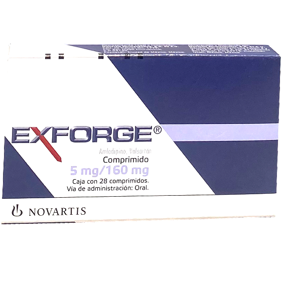EXFORGE 5 160 MG CPR 28 117