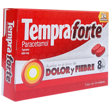 TEMPRA FORTE 650 MG TAB 24