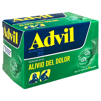 ADVIL FAST GEL 200 MG CAPS 20