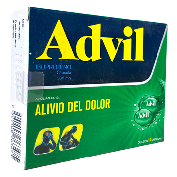 ADVIL FAST GEL 200 MG CAPS 10
