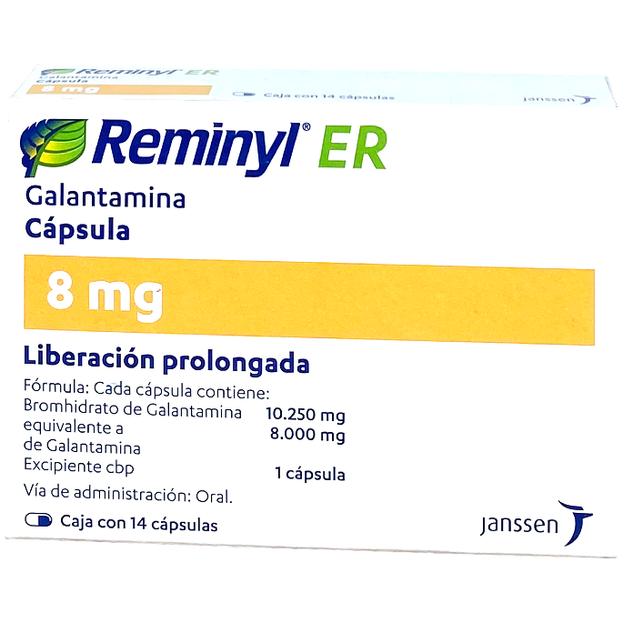 REMINYL ER 8 MG CAPS 14