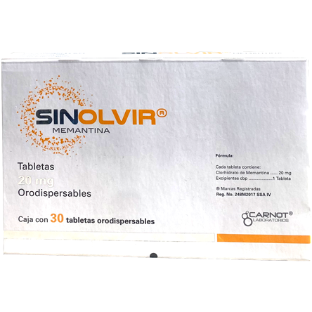 SINOLVIR 20 MG TAB 30 ORO DISP