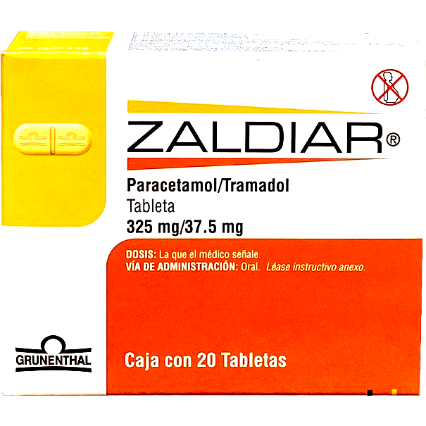 ZALDIAR 37 5 325 MG TAB 20