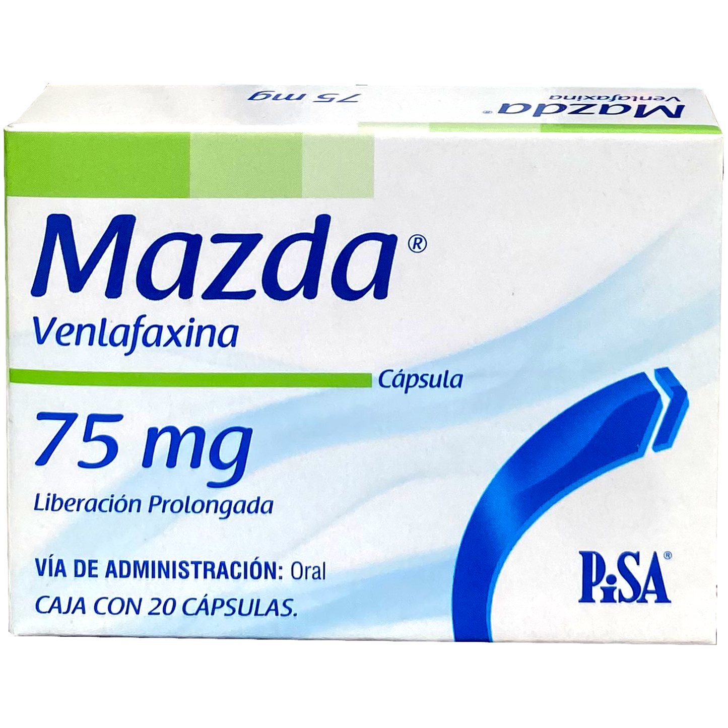 MAZDA 75 MG CAPS 20