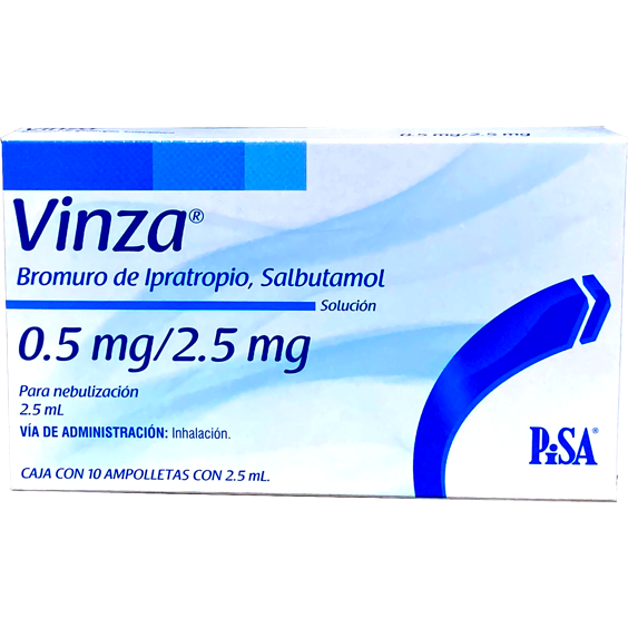 VINZA 0 5 2 5MG AMP 10X2 5 ML