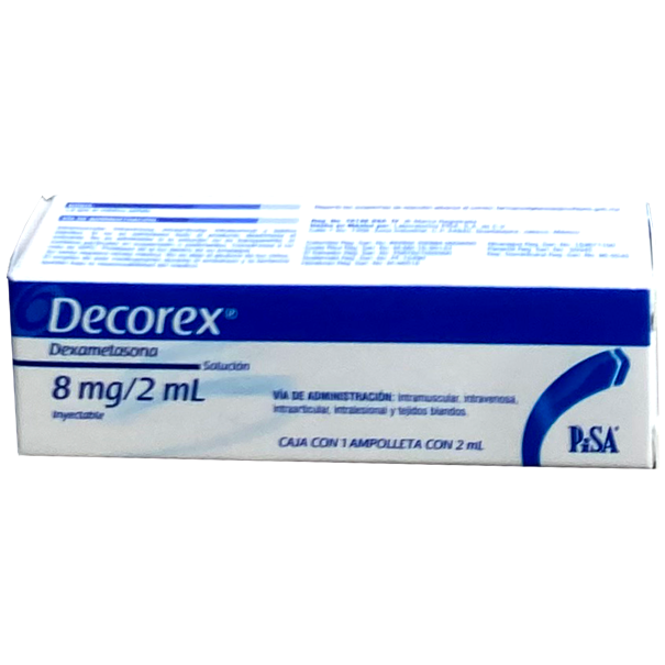 DECOREX 8MG AMP 2ML