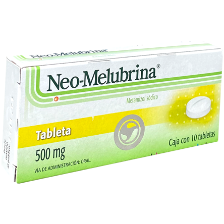 NEO MELUBRINA 500MG 10 TAB