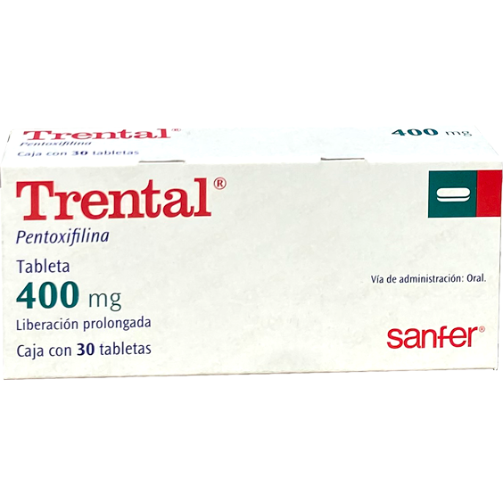 TRENTAL 400 MG GRAG LIB PROL 30