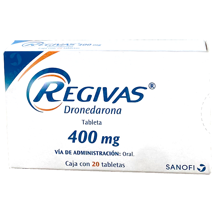 REGIVAS 400 MG TAB RECUBIERTAS 20
